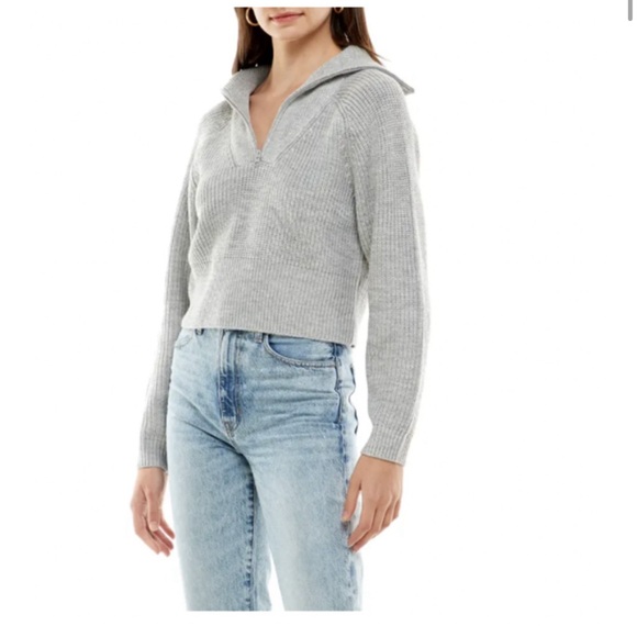 WAYF Nelle Half Zip Pullover Heather‎ Gray Sweater
Women's S Small Cozy Wear - Picture 2 of 9
